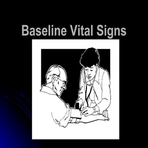 Vital sign assessment