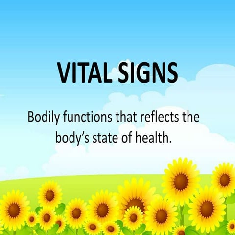 Vital signs