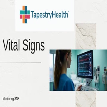 Precision Monitoring for Optimal Care | TapestryHealth | PDF