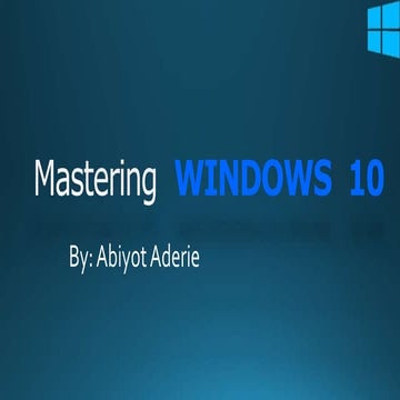 Vital  windows 10 short cut keys v1