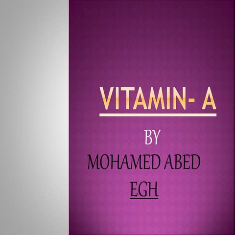 Vitamin a
