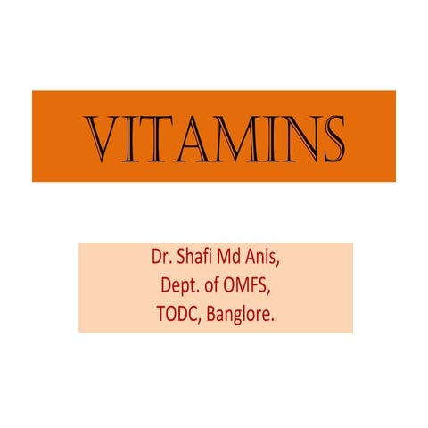 Vitamins