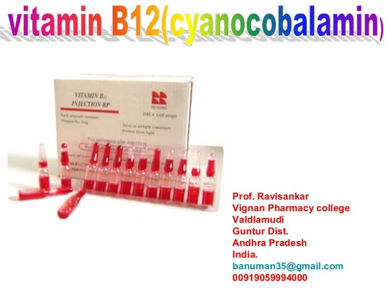 VITAMIN B12[CYNACOBALAMIN][COBALAMIN],SOURCES OFVITAMIN B12,VITAMIN B…