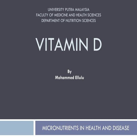 Vitamin d