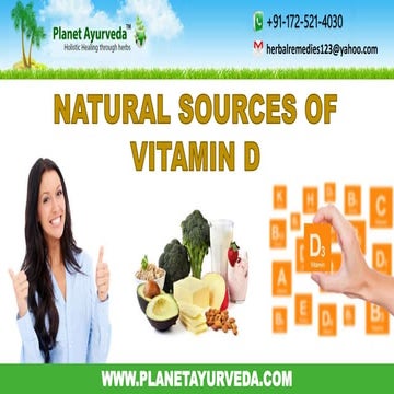 Vitamin D - Natural Sources