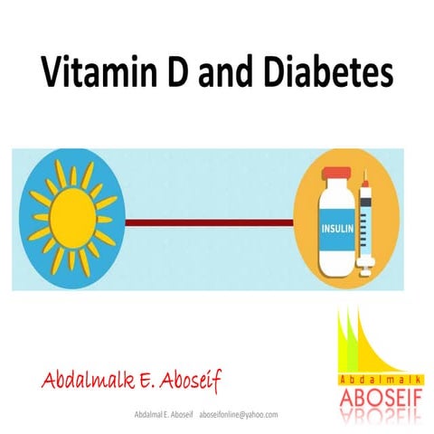 Vitamin d and diabetes