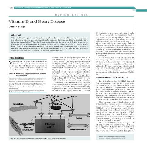 Vitamin d and heart disease