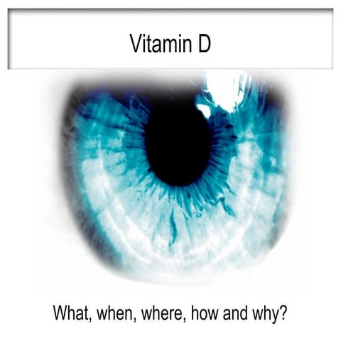 Vitamind presentation  advanced