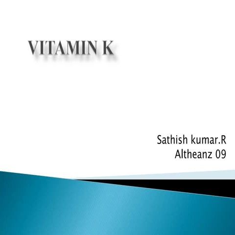 Vitamin k
