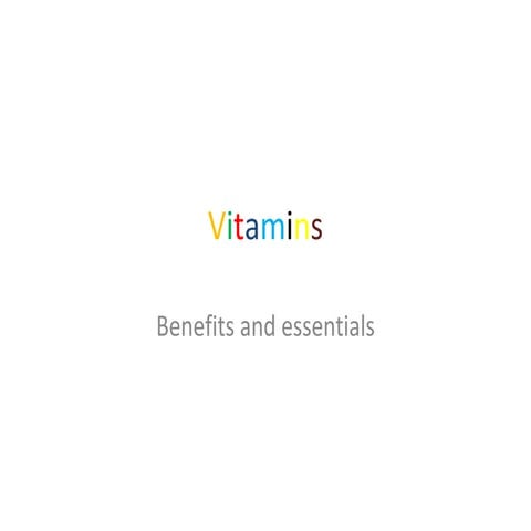 Vitamins