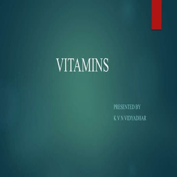 Vitamins 