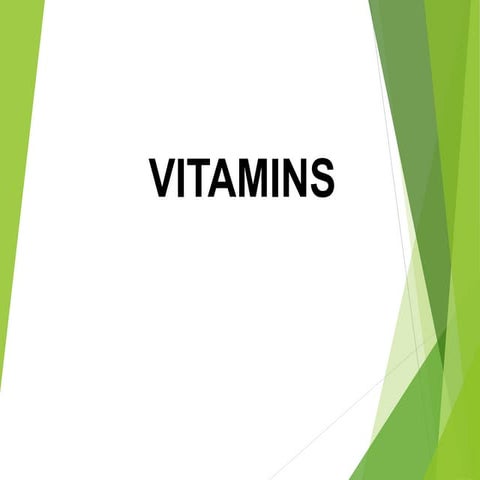 Water soluble vitamins | PPT