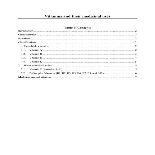 Vitamins and their medicinal uses.docx