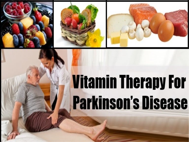 Vitamin therapy for parkinson’s disease