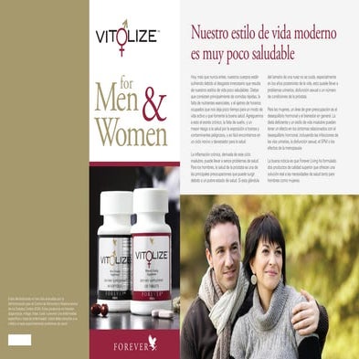 Vitolize men & women | PDF