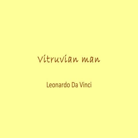 5TH Vitruvian man