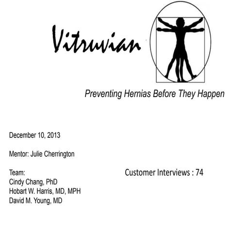Vitruvian week 10 presentation
