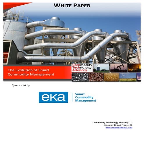 The Evolution of Smart Commodity Management