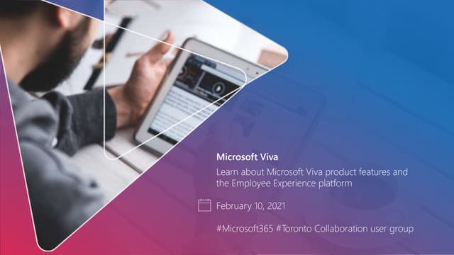 Microsoft 365 Toronto User Group February 2021