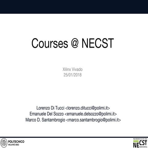 SDAccel Design Contest: Vivado