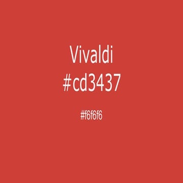 Vivaldi #cd3437