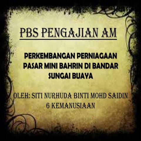 Sample Slide Viva PBS Pengajian Am
