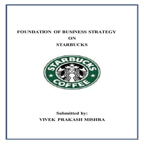 Starbucks Business Strategy in India