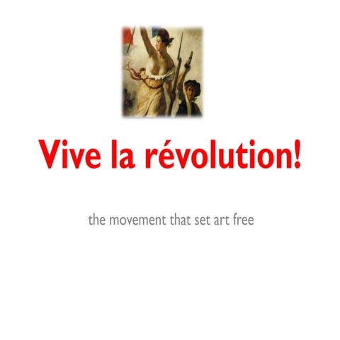 Vive la révolution!