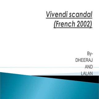 Vivendi scandal