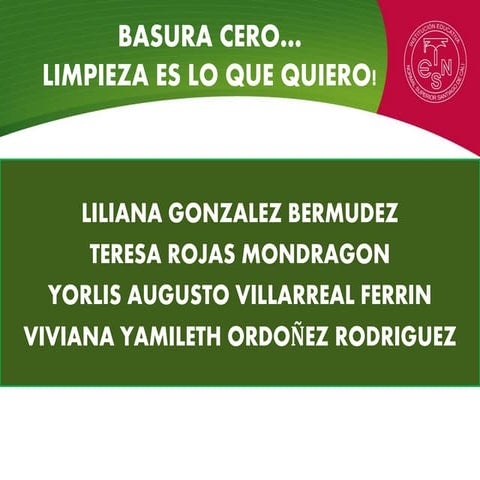 Programa basura cero bogota | PDF