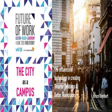 Future of Work - The City as a Campus