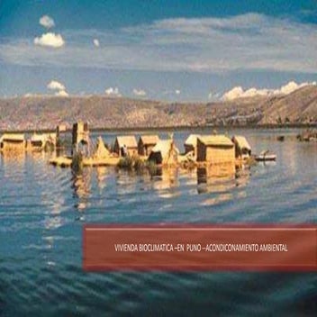 Tour de arquitectura bioclimatica en puno | PDF