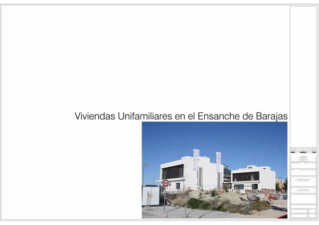 Viviendas Unifamiliares Barajas