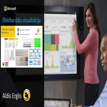 Efektīva datu vizualizācija - Riga Power BI