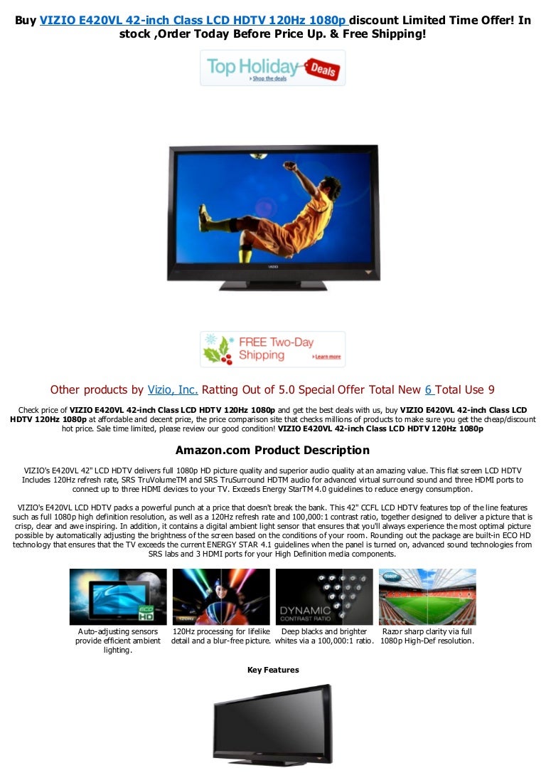 VIZIO E420VL 42inch Class LCD HDTV 120Hz 1080p.pdf