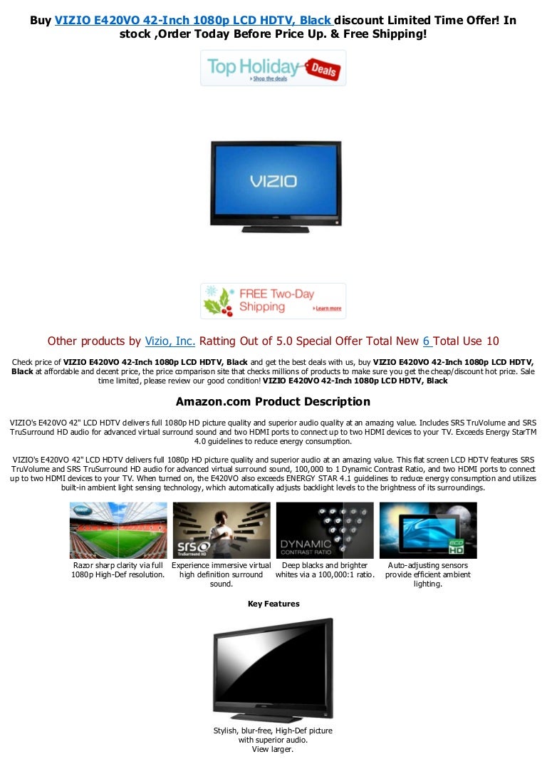VIZIO E420VO 42Inch 1080p LCD HDTV Black.pdf