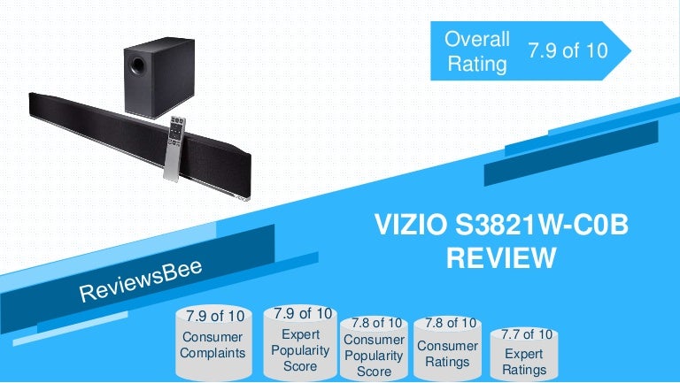 Vizio s3821 w c0b review
