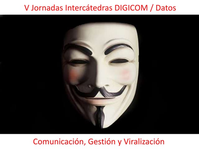 Plan de comunicación, gestión y viralización - Digicom/Datos