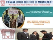 Vjim’s ongoing placement for pgdm c...