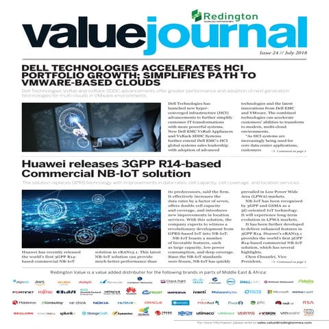 Redington Value Journal - July 2018