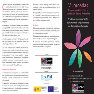 V Jornadas Internacionales contra l...