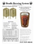 Brewing is as simple as One-Two-Three
