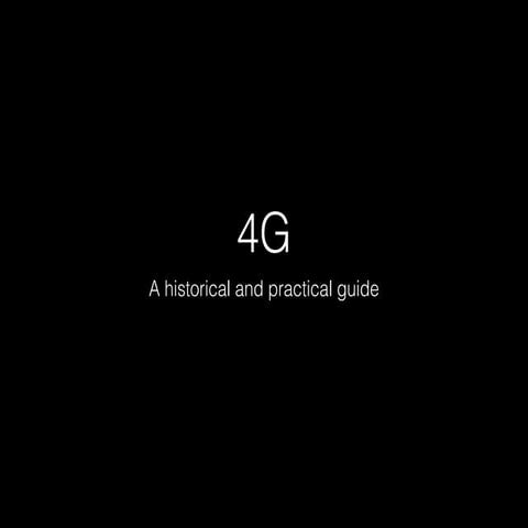 4G Introduction