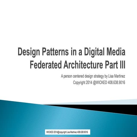 3. Identity, Awareness and Design Patterns