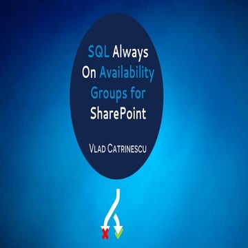 SQL 2014 Availability Groups for SharePoint
