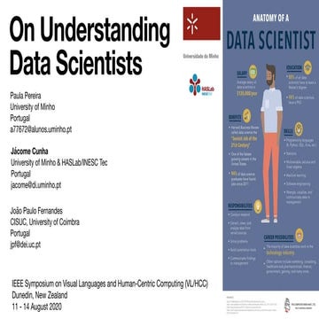 On Understanding  Data Scientists