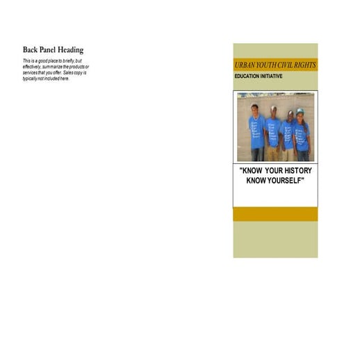 International civil rights center poster | PDF