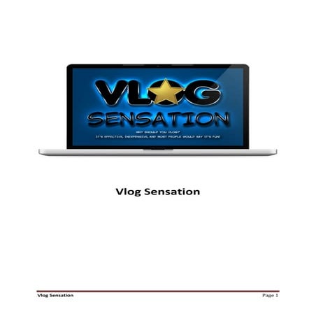 Vlog sensation