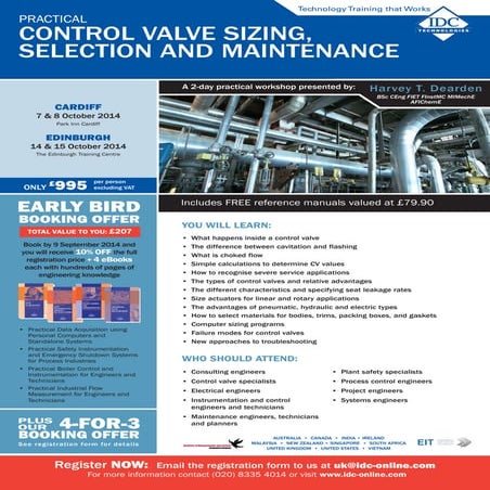 Practical Control Valve Sizing, Selection and Maintenance