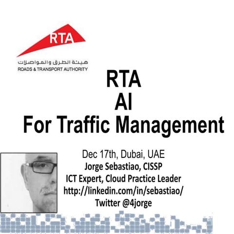 RTA AI for traffic management version 1.4